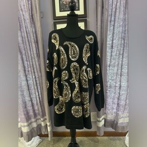 Vintage Venezia Paisley Sweater
